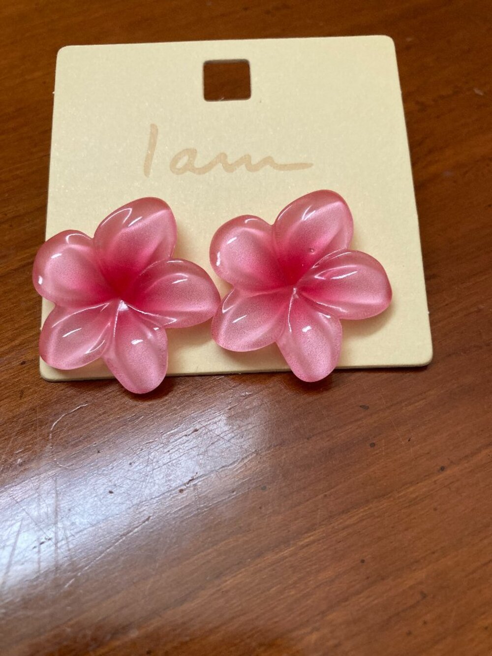 I Am Flower Earrings